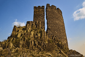 Hrad Hazmburk-Bílá věž