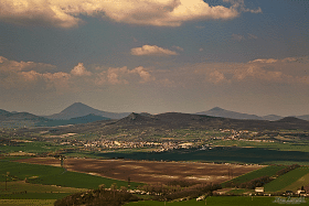 Hrad Hazmburk-Pohled z hradu