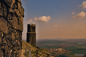 Hrad Hazmburk-Černá věž