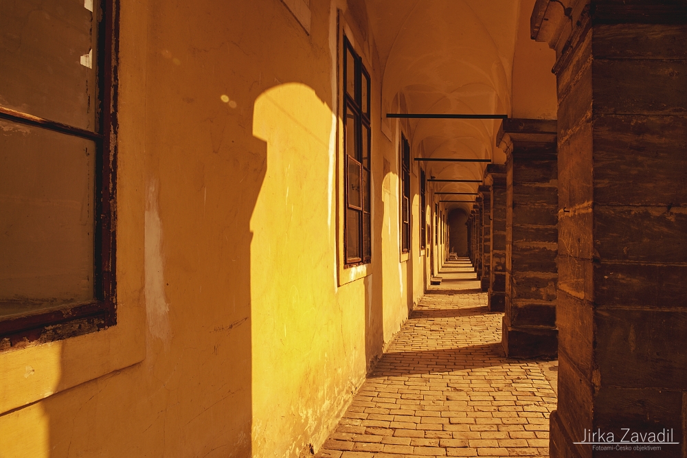 Fontána v zámeckém parku Libochovice