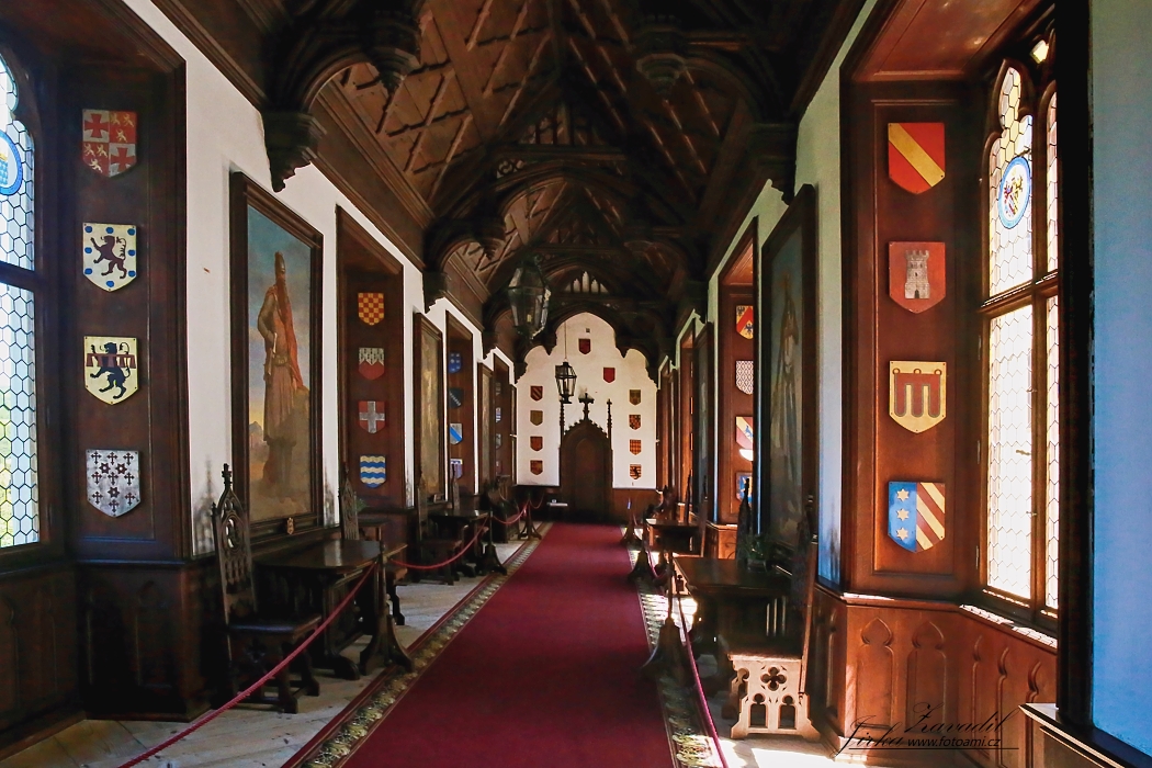 Pohled na hrad Rožmberk